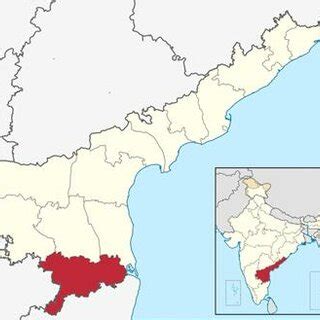 Map of India highlighting the Chittoor district of Andhra Pradesh with... | Download Scientific ...