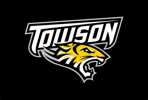 Towson Tigers logo Digital Art by Red Veles