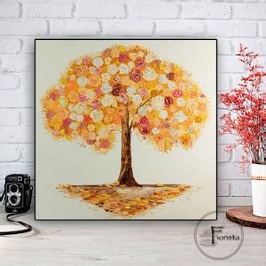 Dream Tree Original Abstract Painting Oil Acrylic Canvas Paintings Wall Art Modern Home Decor ...