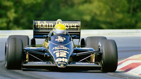 Ayrton Senna, Lotus-Renault 98T - 1986 Hungarian Grand Prix ...