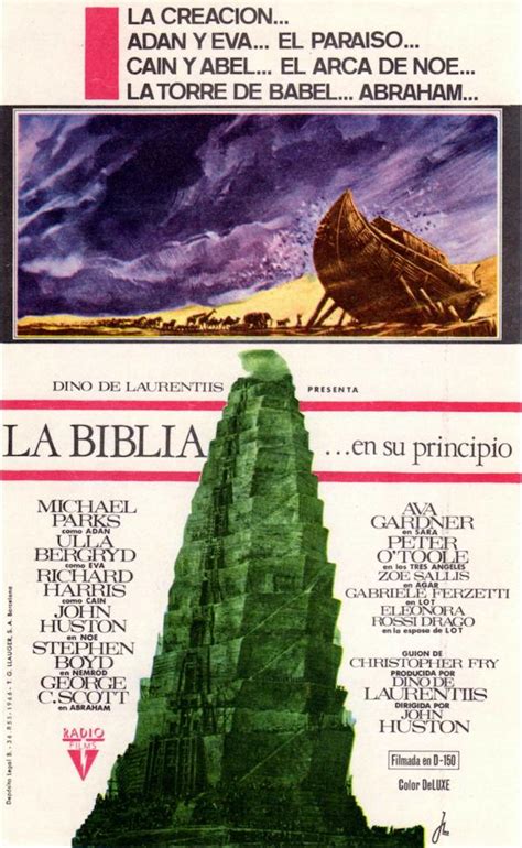 The Bible: In the Beginning... (1966) - Poster ES - 1260*2048px