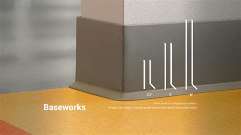 Tarkett / Johnsonite BaseWorks - Thermoset Rubber Wall Base Molding