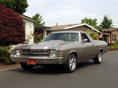 mag wheels 1971 Chevrolet El Camino custom truck for sale