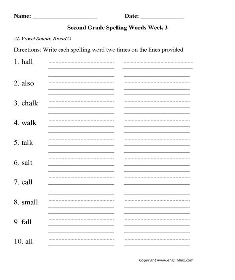 7Th Grade Spelling Worksheets Free Printable | Free Printable
