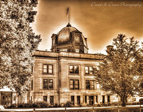 Owen County Courthouse in Spencer, Indiana | The first court… | Flickr