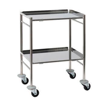 | Stainless Steel Dressing Trolley 610x450mm | Advance Supplies | Cleaning Supplies - Medical ...
