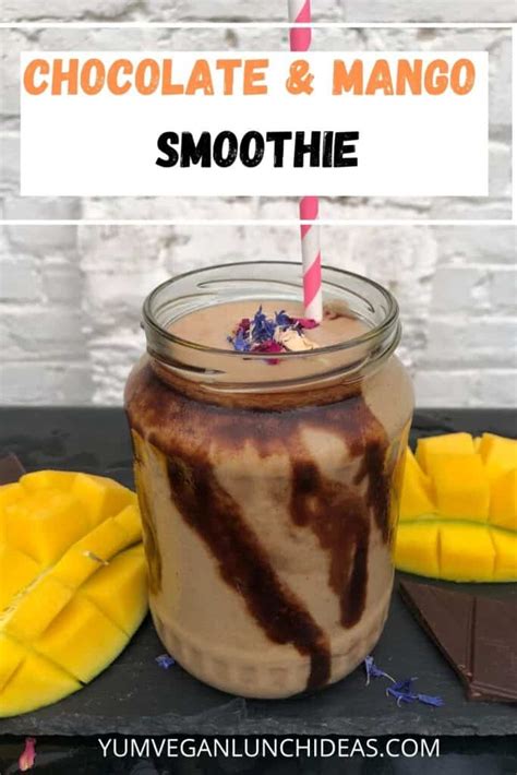 Chocolate Mango Smoothie | Mango Smoothie Recipe