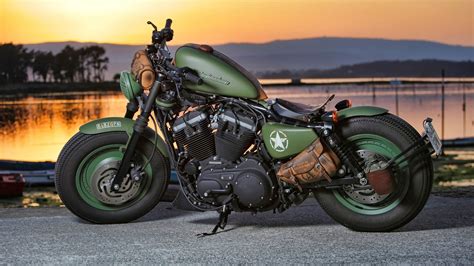 Green Harley Davidson 4K HD Wallpapers | HD Wallpapers | ID #31680