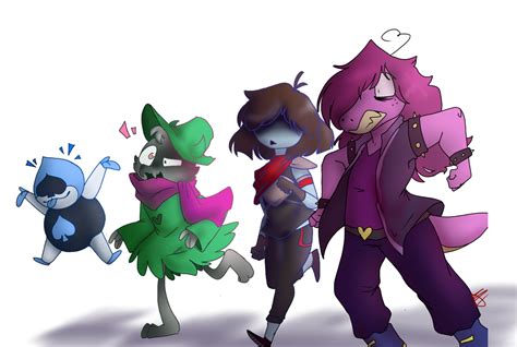 Deltarune characters by DJDizzy101 on Newgrounds