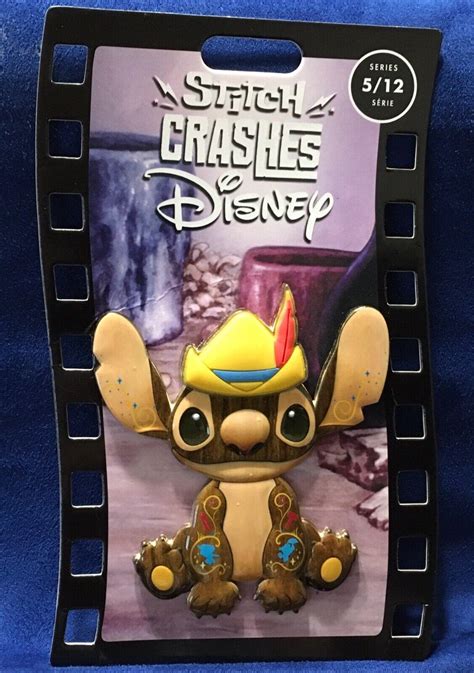 Stitch Crashes Disney, Pinocchio Pin, 5/12 | #4554021955