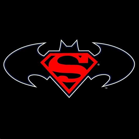 Batman And Superman Logo Wallpaper