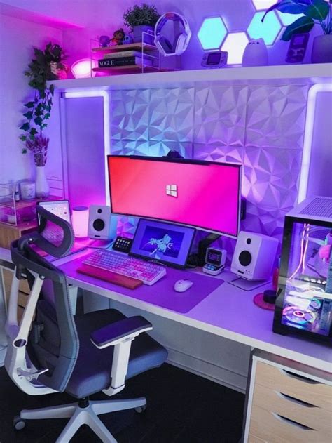Elevate Your Gaming Setup with a Sleek White Design