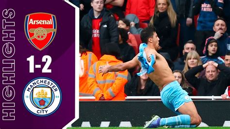 Arsenal vs Manchester City 1-2 Highlights | Premier League - 2021/2022 ...