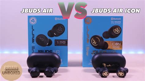 JLab JBuds Air vs Air Icon - What is the difference? (Review & Mic ...