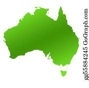 780 Outline Australia Map Stock Illustrations | Royalty Free - GoGraph