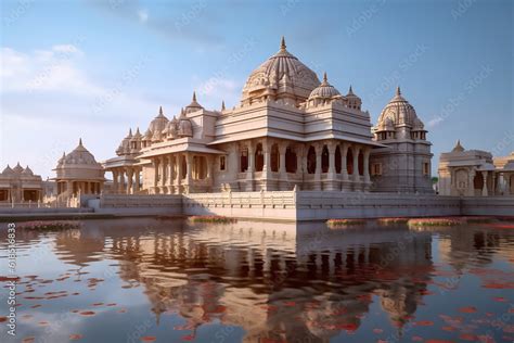 Radha Krishna Prem Mandir, Vrindavan, India Stock Photo | Adobe Stock