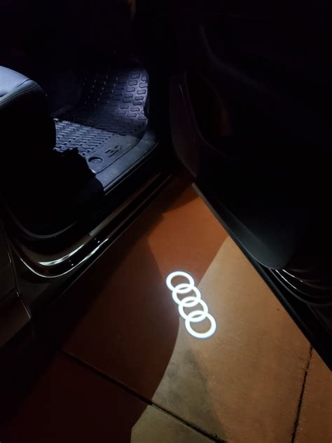 Audi Q7 FS: OEM AUDI BEAM-RINGS-PUDDLE LIGHT'S - AudiWorld Forums