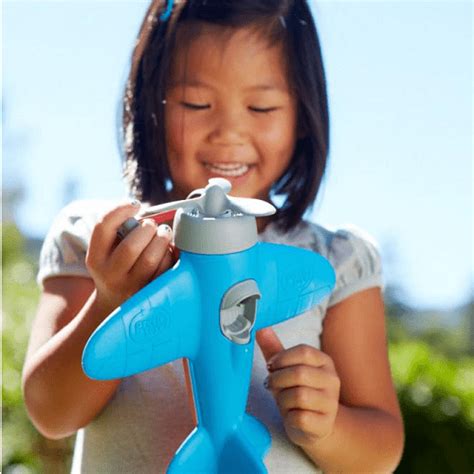 Green Toys Airplane Blue Wings