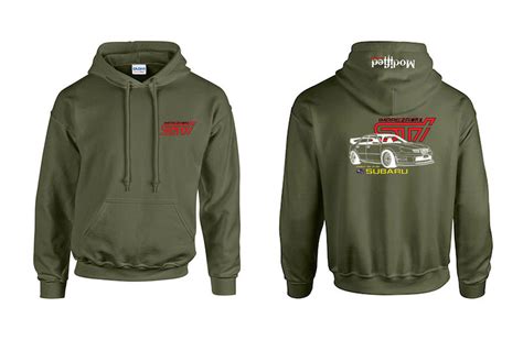 Subaru Impreza WRX STI Logo Hoodie – Modified racewear