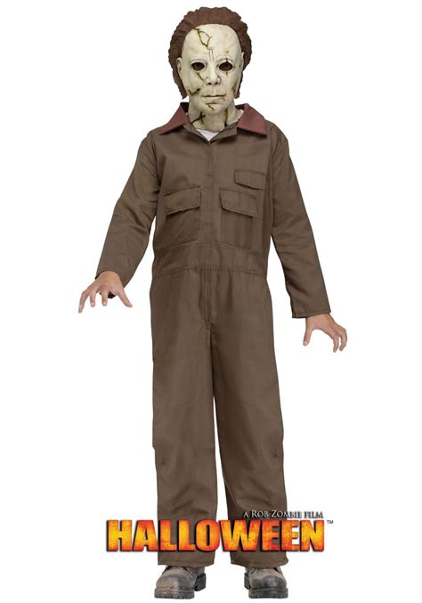 Rob Zombie Halloween Michael Myers Kid's Costume - Screamers Costumes