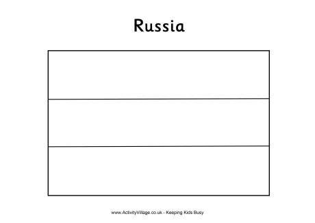 Effortfulg: Russian Flag Coloring Pages