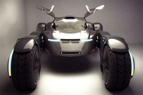 Futuristic Citroen Taranis Two Seater Off-Road Racer Concept - Tuvie Design