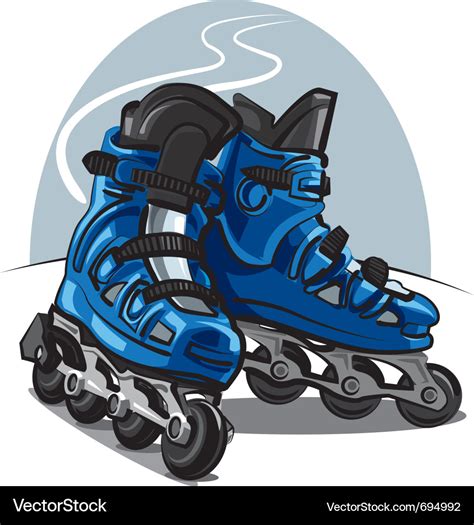 Roller skates Royalty Free Vector Image - VectorStock