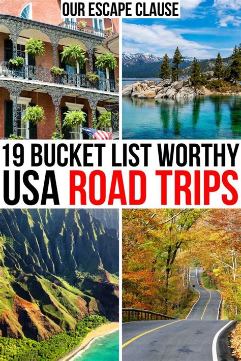 Explore the Beauty of the USA: 19 Unforgettable Road Trips