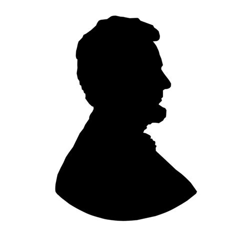 Free Silhouette Abraham Lincoln, Download Free Silhouette Abraham ...