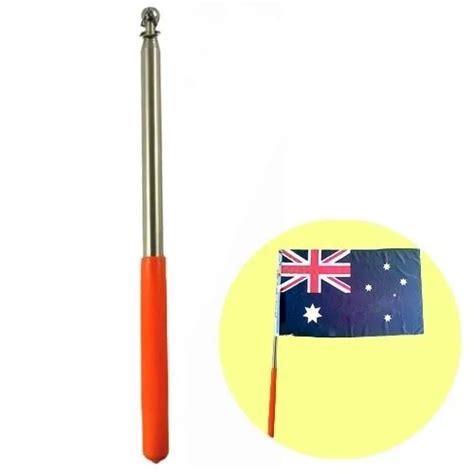 Mini Flag Poles For Tourist Guide Teacher Retractable Flagpole - Buy Flag Pole,Stainless Steel ...