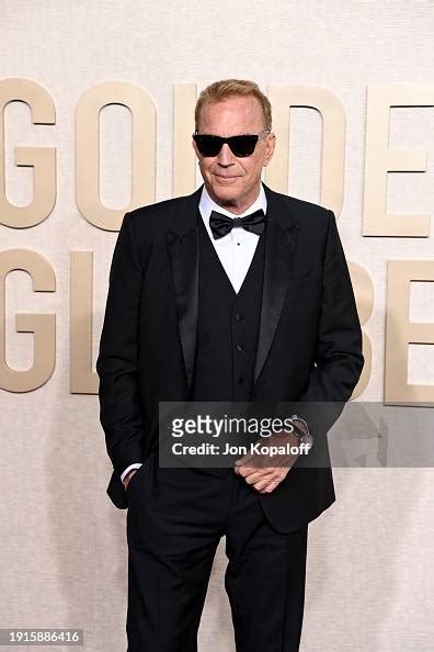 Kevin Costner attends the 81st Annual Golden Globe Awards at The ...