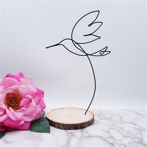 Wire Bird Sculpture - Etsy