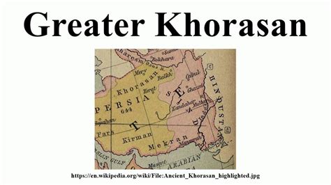 Greater Khorasan - YouTube