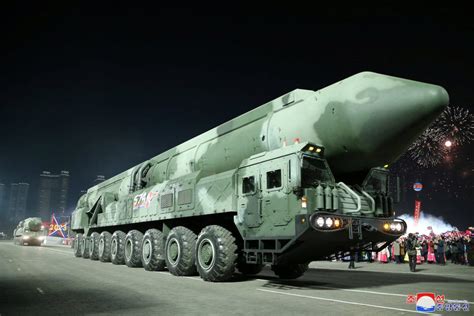 North Korea shows off largest-ever number of nuclear missiles at ...