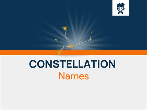 300+ Cool Constellation Names With Generator - BrandBoy