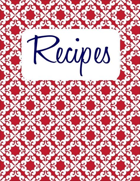 40 Recipe Card Template and Free Printables | Recipe book templates, Recipe cards template ...