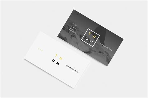 7+ Clean Business Card FREE MOCKUP [Download] :: Behance