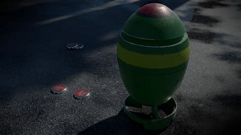 Fallout Mini Nuke 3D model | CGTrader