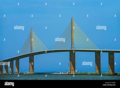 The Sunshine Skyway Bridge Stock Photo - Alamy