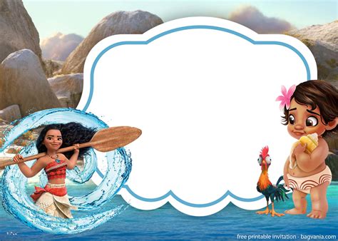 Moana Invitation Free Printable - FREE PRINTABLE TEMPLATES