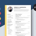 Free Bank Loan Officer Resume Template with Clean and Simple Look