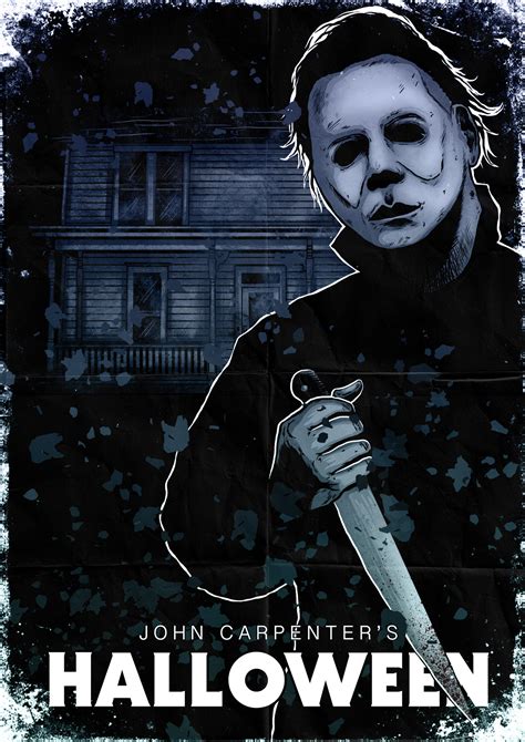 Michael Myers Halloween Poster by liquid-venom on DeviantArt