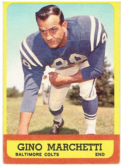 1963 Topps #8 Gino Marchetti – Rookies and more