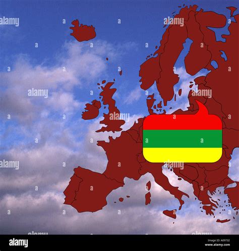 Europe flag hi-res stock photography and images - Alamy