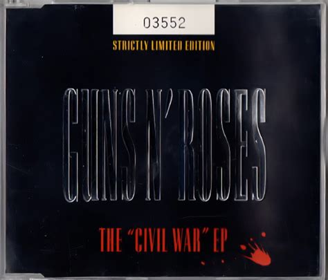 Guns N' Roses – The "Civil War" EP (1993, CD) - Discogs