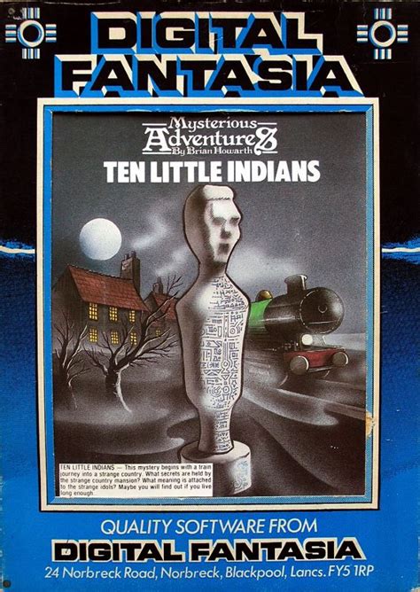 Ten Little Indians (1983) box cover art - MobyGames