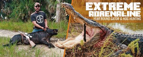 Trophy Florida Gator Hunting By Get Bit Outdoors – Gator, Wild Boar ...