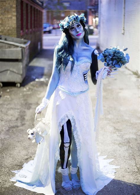 DIY Costume: The Corpse Bride | Halloween bride costumes, Corpse bride costume, Bride costume