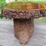 Wooden Tree Trunk Coffee Table - TheBestWoodFurniture.com