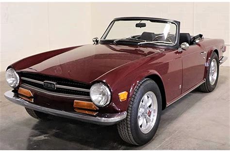 Last of the great classic British sports cars, 1972 Triumph TR6